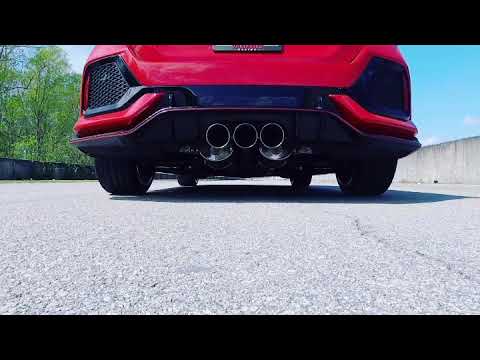 2017 honda civic Type R Afe Takeda full exhaust sound