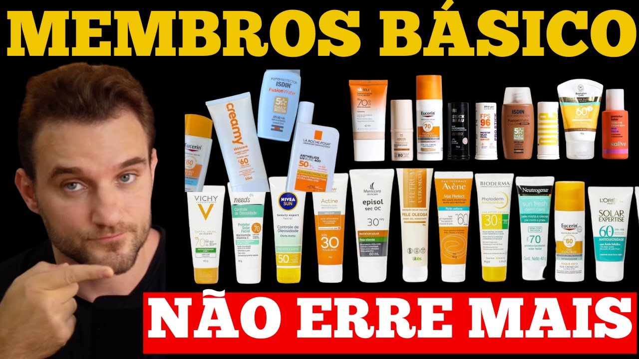 Aprenda a escolher o MELHOR protetor solar