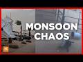 Monsoon Slams The Valley Power Out Flights Grounded