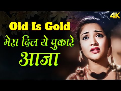 Old Hindi Song | मेरा दिल ये पुकारे आजा | Mera Dil Ye Pukare Aaja | Evergreen Old Song | Lata Hit