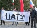 Протест срещу НАТО при визитата на Расмусен у нас 