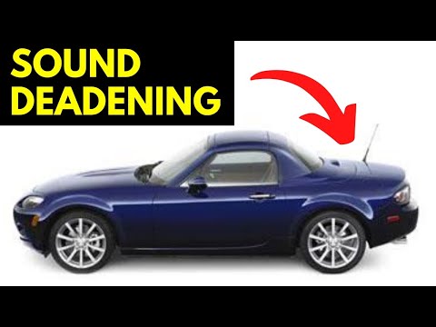 NC MX-5 Miata Trunk Sound Deadening Dynamat Xtreme Install | Tach On Red