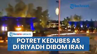 Penampakan Kedubes AS di Riyadh Arab Saudi Hancur Diserbu Rudal Hipersonik Iran Picu Ledakan Dahsyat