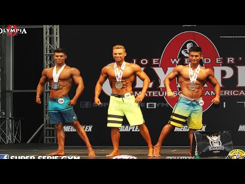 MEN PHYSIQUE SENIOR 1.74 m. (FINALES y PREMIACION) – Mr. OLYMPIA SUDAMERICA 2017