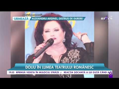 Corina Chiriac, despre moartea Stelei Popescu: "Aș fi preferat ca acest șoc să nu îl avem încă"