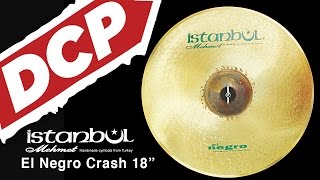 Video thumbnail for Istanbul Mehmet El Negro Crash Cymbal 18" 1410 grams by Drum Center of Portsmouth