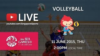 Download lagu Volleyball Women's Thailand vs Myanmar Day 6   28th SEA Games Singapore 2015 mp3