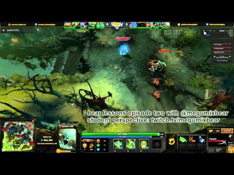 Dota 2 Bear Lessons #2: Feat. Aui_2000 and megumixbear
