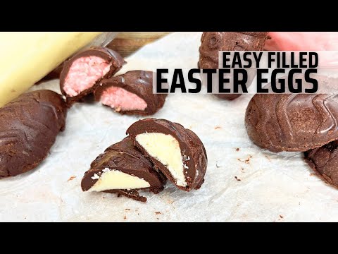 Easiest Chocolate Easter Eggs || HOMEMADE!