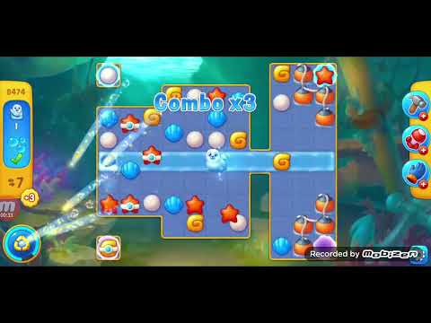 fishdom game / level 8474 / It is like the ads? / thank you 피쉬돔 / 모바일 게임 / 중독성 있는 게임 / 미니 게임