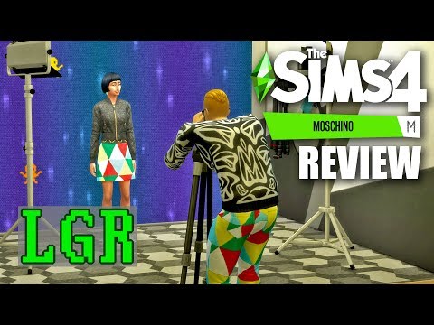 LGR - シムズ4 モスキーノのレビュー (LGR - The Sims 4 Moschino Stuff Review)