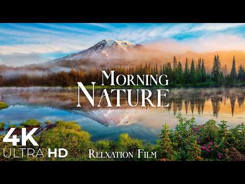 Morning Music in Nature 4K Ultra HD • Relaxation Film | Calm Piano