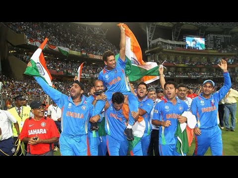 Last 5 Overs of Power Play Full Highlights - India vs Sri Lanka World Cup 2011 Final Match - HD