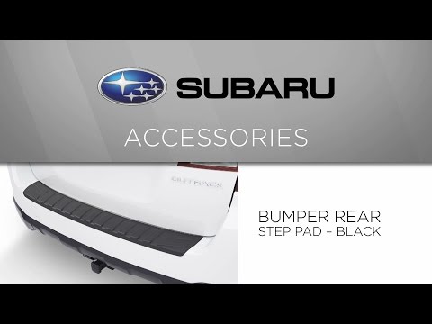 Genuine Subaru Accessory - Bumper - Rear Step Pad