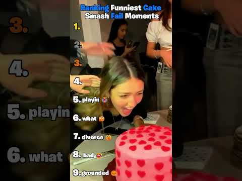 Ranking Funniest Cake Smash Fail Moments