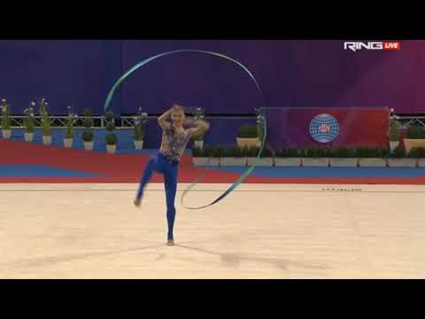 Andreea VERDES (ROU) Ribbon AA - World Cup Sofia 2021