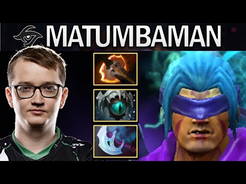 SECRET.MATUMBAMAN ANTI-MAGE WITH SKADI-MANTA - DOTA 2 7.29 GAMEPLAY