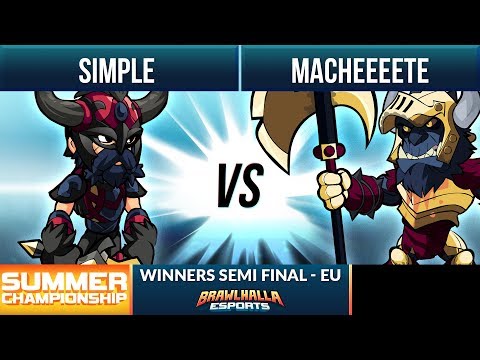 simpLe vs Macheeeete - Winners Semi Final - Summer Championship 2019 1v1 EU