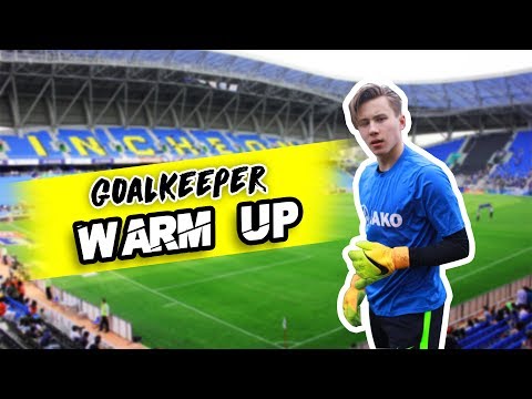Goalkeeper warm up drills | Pro level goalkeeper training