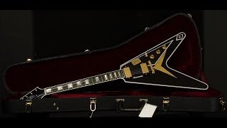Video thumbnail for Gibson Custom Shop Benchmark Limited Run Flying V Custom  •  SN: CS301583 by Wildwood Guitars