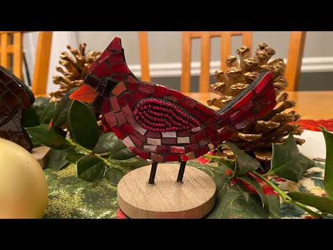 Ep. 29 THE MOSAIC ANIMALS, Wood slice ornaments, Nephew’s update, Filati pulling, New commission.