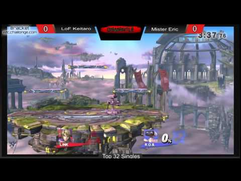 Dismantle Smash 4: Keitaro (Link/Falco) vs. Mister Eric (Rob) - Top 16