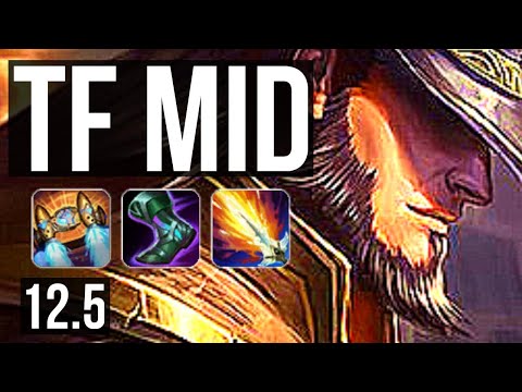 TWISTED FATE vs GRAVES (MID) | 6/0/9, 700+ games, 900K mastery, Dominating | EUW Diamond | 12.5