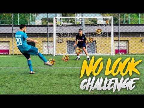 NO LOOK FOOTBALL CHALLENGE!!! w/OHM, TONY TUBO, ENRY LAZZA, T4TINO23