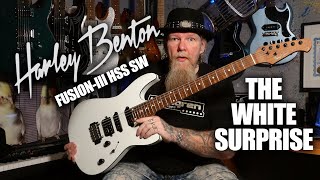 Video thumbnail for HARLEY BENTON FUSION-III HSS SW - WHITE SURPRISE by Rockpastor Ministries & Team Gospel Express