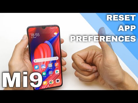 How Reset App PREFERENCES in XIAOMI Mi 9
