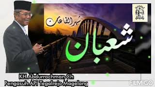 Download lagu KH Abdurrochman Ch (Wulan Sya'ban) mp3
