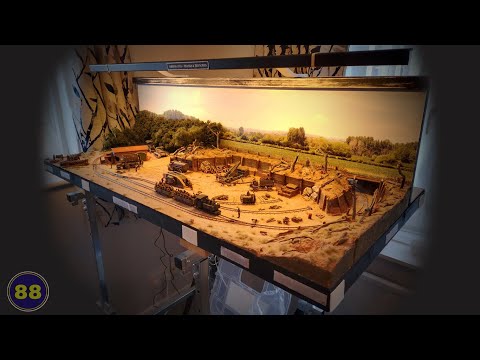 Amiens 1918 - WW1 Trench Railway - Warley National Model Railway Exhibition 26th/27th November 2022