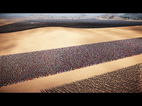 Spartans & Archer Against 1 Million Mongolian Soldiers | Ultimate Epic Battle Simulator 2 | UEBS2