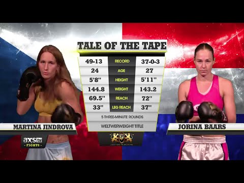 WATCH: Jorina Baars vs. Martina Jindrova I Full Fight