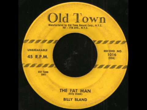 Billy Bland - The Fat Man on Old Town Records