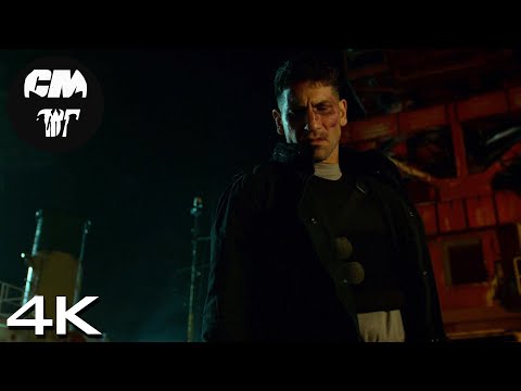 The Punisher vs Drug Dealers - Boat Fight Scene | Daredevil S2E11 (4K)