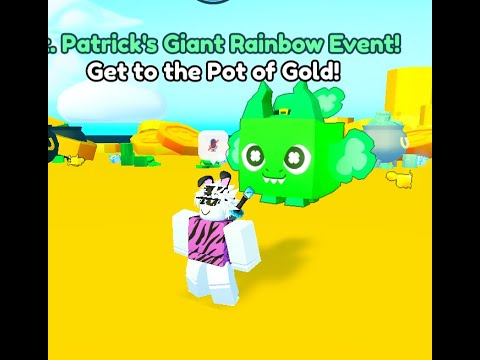 OMG I HATCHED THE 1ST HUGE CLOVER DRAGON In Pet Simulator X