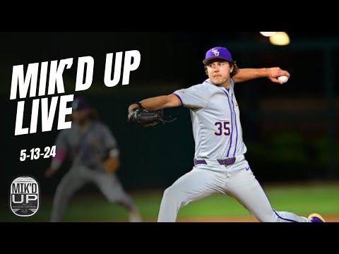 Mik'd Up W/ Mikie Mahtook & J Mitch | LSU Baseball Jay Johnson Live | LSU vs Alabama Recap