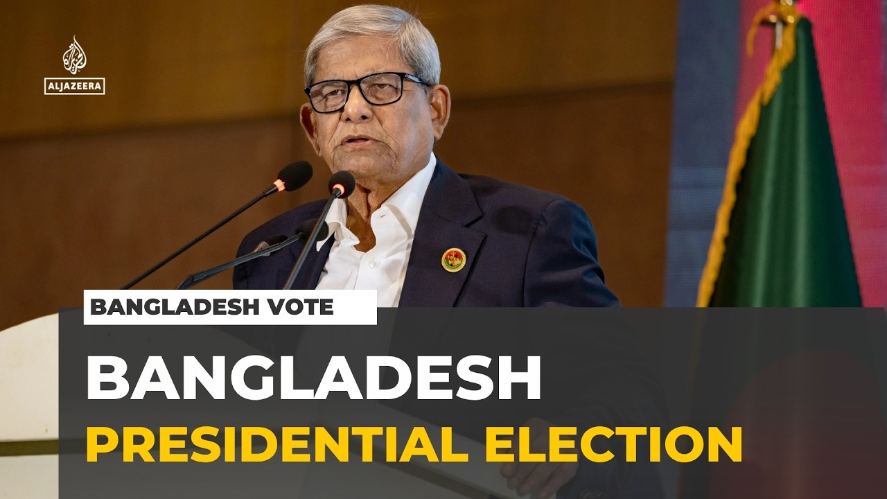 Bangladesh presidential vote: Country holds first contested election in 35 years