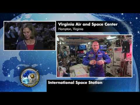 Expedition 56  Interview with Langley Research Ctr VA Air Space Center - July 10, 2018