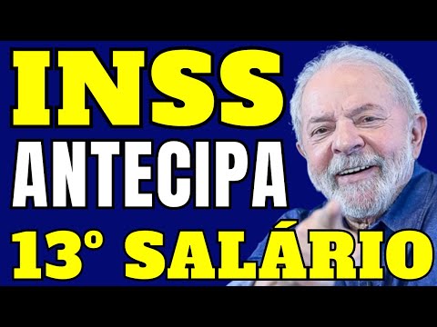 INSS OFICIAL: GOVERNO CONFIRMA CALENDÁRIO DE ANTECIPAÇÃO 13º SALÁRIO 2024 PARA  APOSENTADOS EM 2024