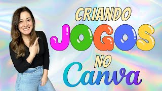 AULA CRIATIVA - Como criar JOGOS EDUCATIVOS no CANVA para PROFESSORES!