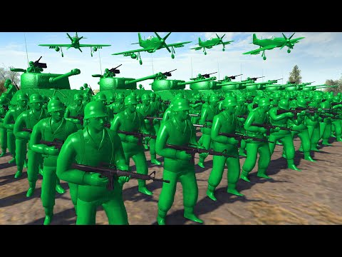 Green Army Men Full-Scale DEPLOYMENT! - Men of War: Army Men Mod