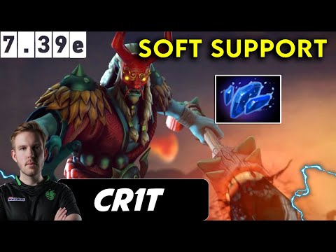 Cr1t  Grimstroke Soft Support - Patch 7.39e Pro Player Full Gameplay