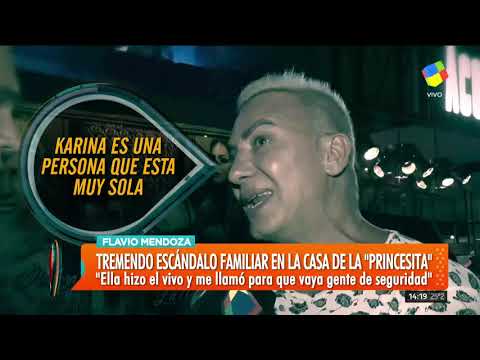 Flavio Mendoza habló del escándalo familiar de "La Princesita"