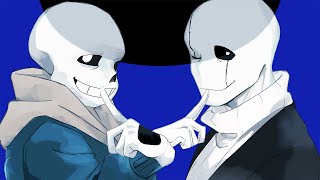 Cover art for Kanaria (Sans & W.D. Gaster Cover)