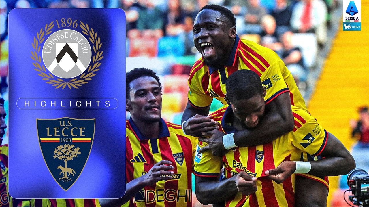 Il Lecce Domina A Udine | UDINESE-LECCE | HIGHLIGHTS | SERIE A ENILIVE 2026/27