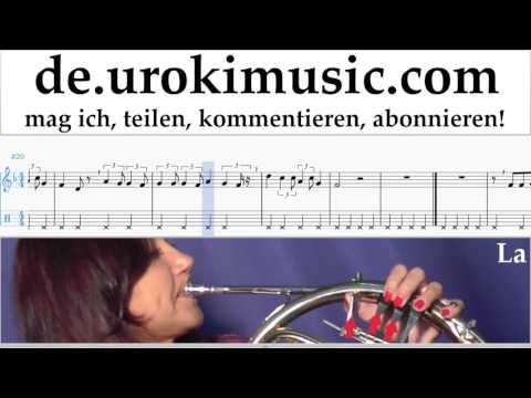 Waldhorn Lernen Lukas Graham - 7 Years Tabulatur Teil#2 um-i995