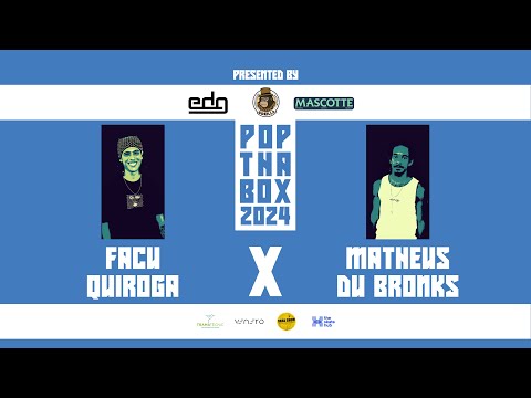 Pop Tha Box (Game of Skate) Facu Quiroga vs Matheus Du Bronks