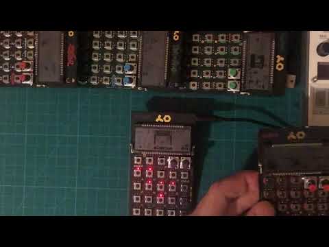 Po-20 Arcade + PO-28 Robot. - first jam session